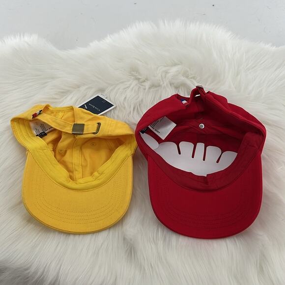 Club Room Men's Set of 2 Baseball Hats - Yellow/Red w/Marlin - One Size - NWT - Picture 3 of 8